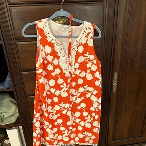 Mudpie brand.   Large mid length dress